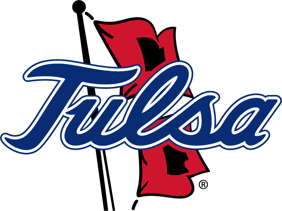 Tulsa Golden Hurricane 2016-2021 Primary Logo diy DTF decal sticker